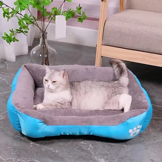 panier chat bleu snoozycat