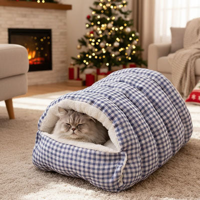 panier chat stable caroussel softpurr