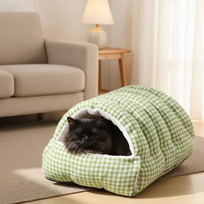 panier chat vert softpurr