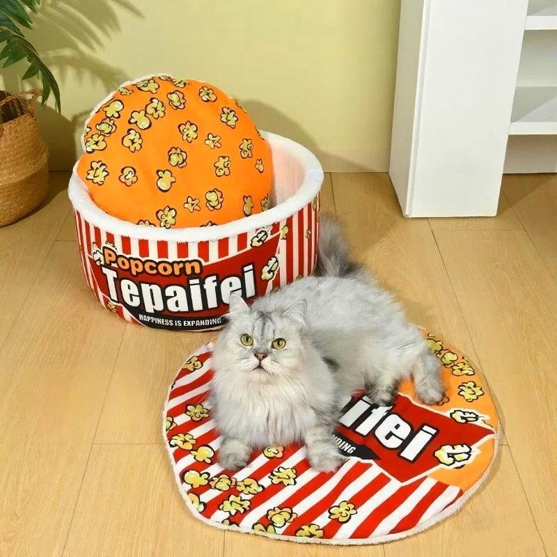 panier pour chat espace detente carrousel purrcorn