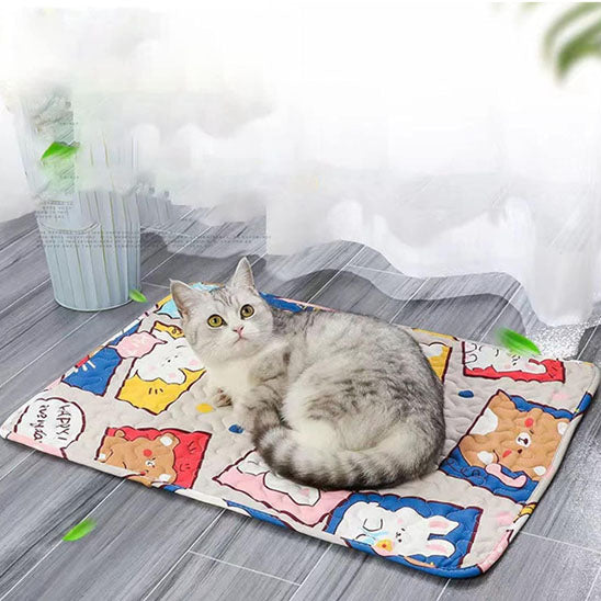 tapis rafraichissant chat honeybears coolpaws