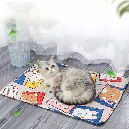 tapis rafraichissant chat honeybears coolpaws