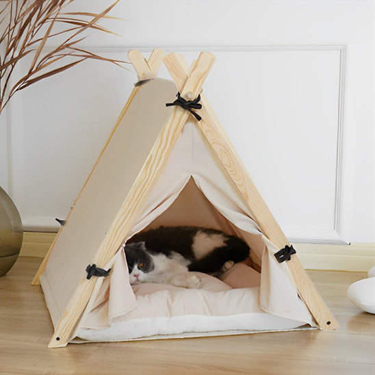 tipi chat confortable kittycamp