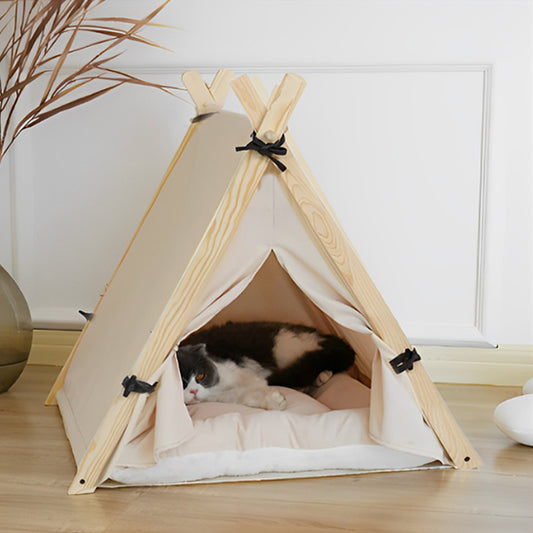 tipi chat confortable kittycamp