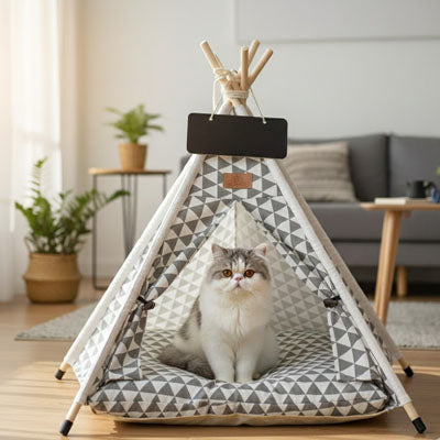 tipi chat elegant carrousel pawpalace